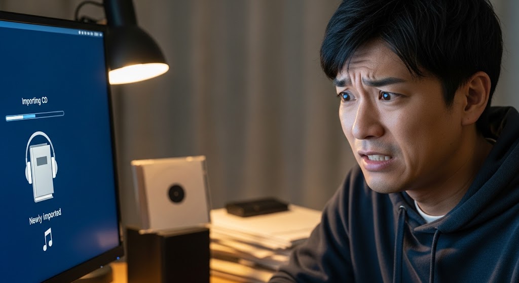 CD取り込みでオーディオブックになる問題の対処法