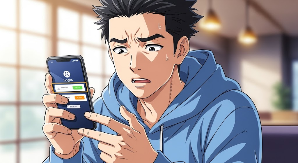 ナリセンのアカウント削除は復旧できない