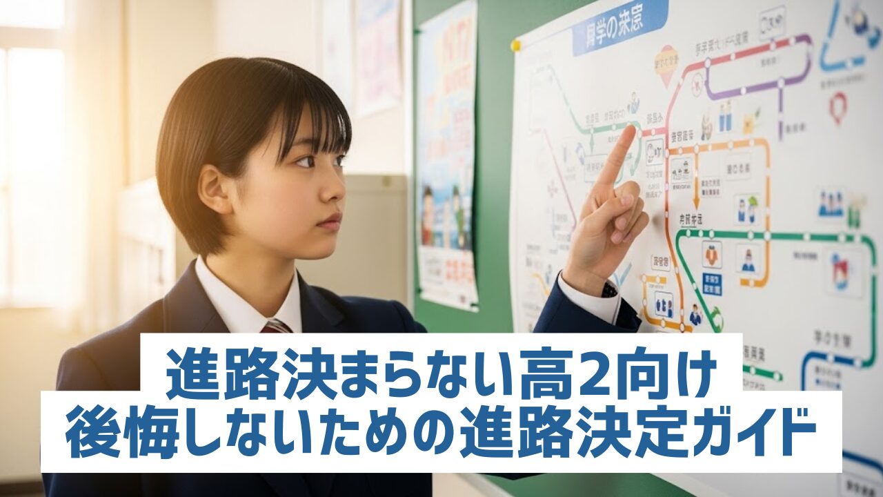 進路決まらない高2向け｜後悔しないための進路決定ガイド